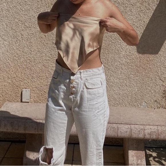 NWT Orseund Iris Silk Scarf Top in Large - Picture 9 of 16